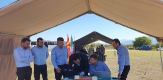 Teams from MTU and RaSS realized testing at the ‘Stenkovec’ training ground in North Macedonia